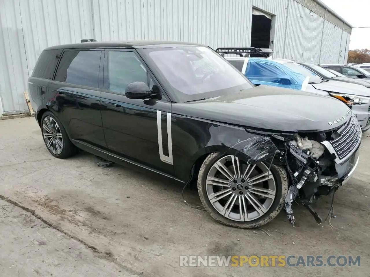 4 fotografías del automóvil dañado SALK1BE71PA026269 LAND ROVER RANGEROVER 2023