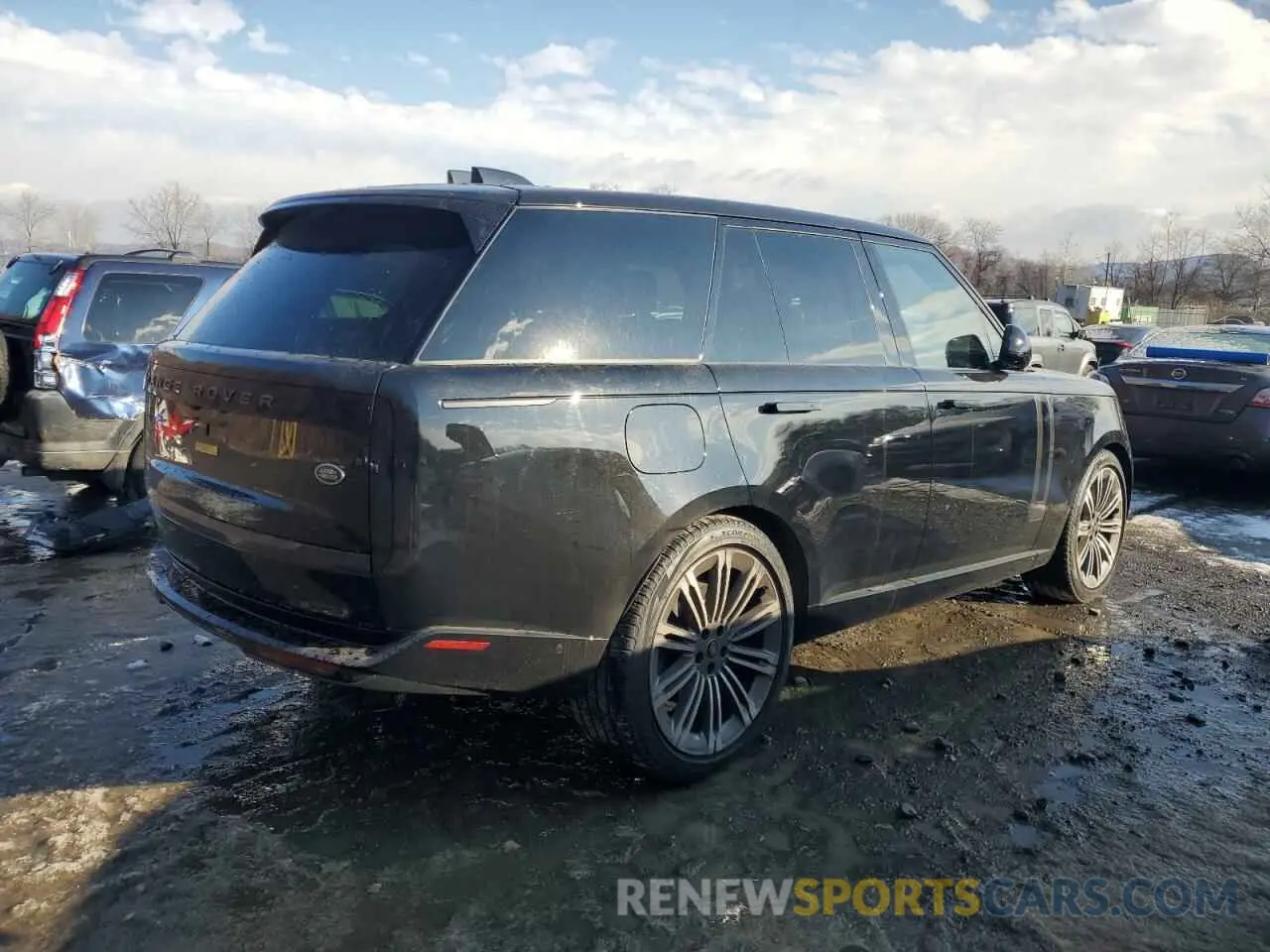 3 fotografías del automóvil dañado SALKP9E7XPA038654 LAND ROVER RANGEROVER 2023
