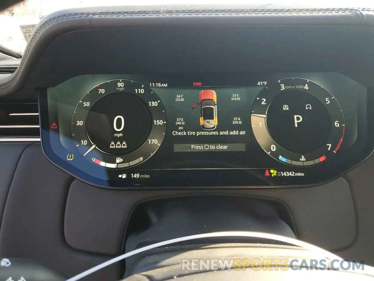 9 fotografías del automóvil dañado SALKP9E7XPA038654 LAND ROVER RANGEROVER 2023