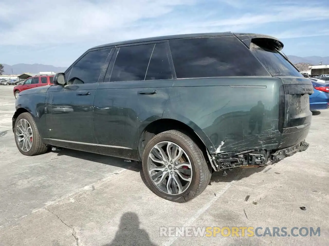 2 fotografías del automóvil dañado SALKP9FU6PA019507 LAND ROVER RANGEROVER 2023