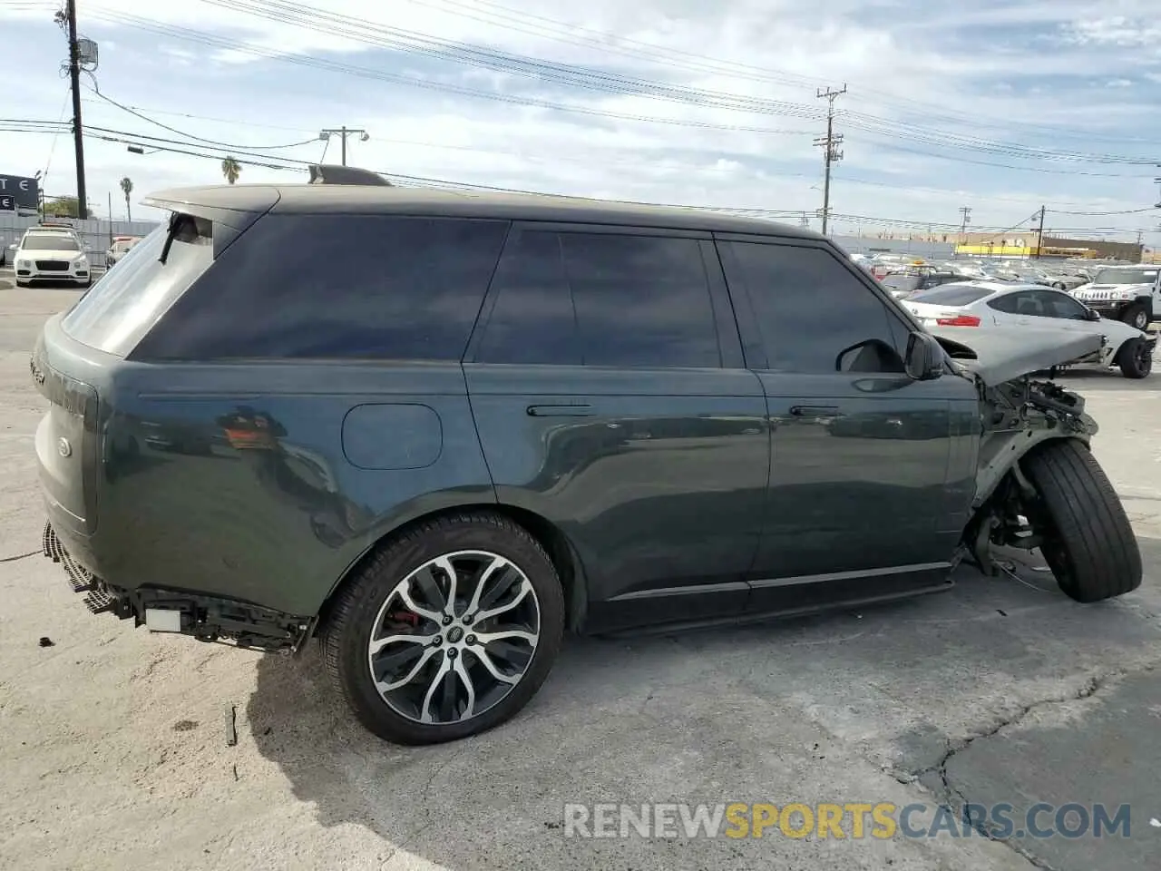 3 fotografías del automóvil dañado SALKP9FU6PA019507 LAND ROVER RANGEROVER 2023
