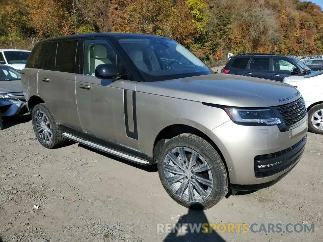 4 fotografías del automóvil dañado SALKP9FU6PA019751 LAND ROVER RANGEROVER 2023