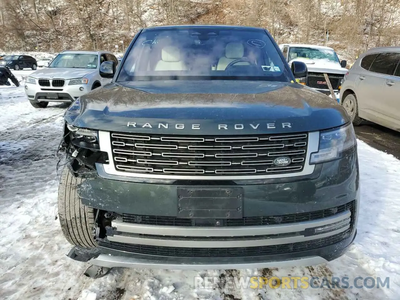 5 fotografías del automóvil dañado SALKP9FU7PA066500 LAND ROVER RANGEROVER 2023