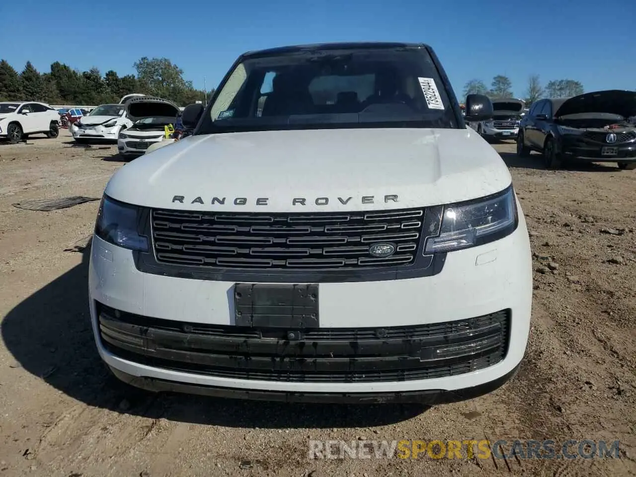 5 fotografías del automóvil dañado SALKP9FU8PA026460 LAND ROVER RANGEROVER 2023