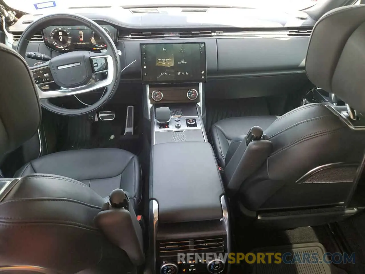 8 fotografías del automóvil dañado SALKV9E78PA010373 LAND ROVER RANGEROVER 2023