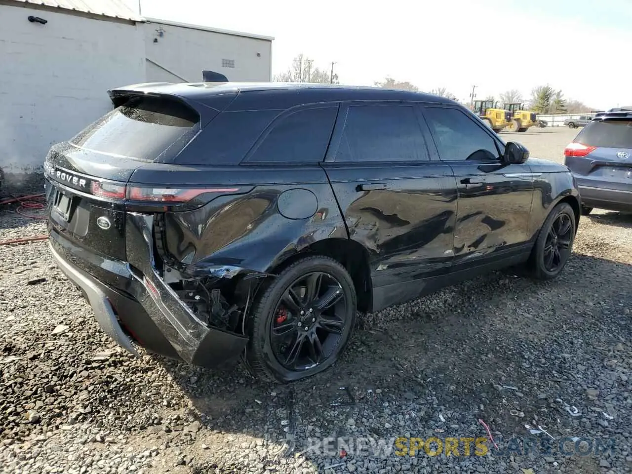 3 fotografías del automóvil dañado SALYJ2EX1PA348873 LAND ROVER RANGEROVER 2023