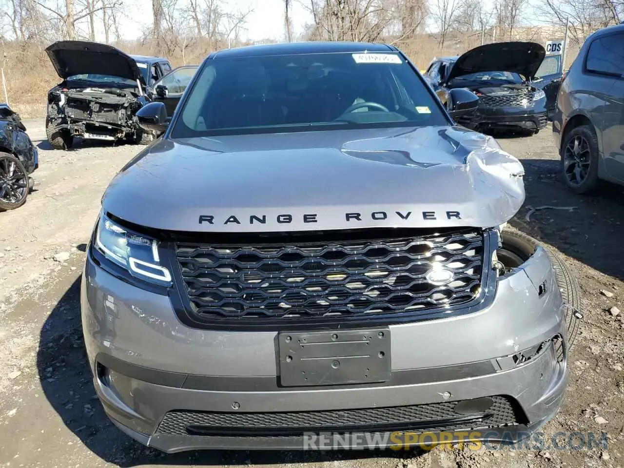 5 fotografías del automóvil dañado SALYJ2EX3PA357039 LAND ROVER RANGEROVER 2023