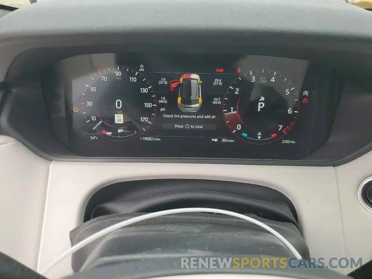 9 fotografías del automóvil dañado SALYJ2EX9PA353268 LAND ROVER RANGEROVER 2023