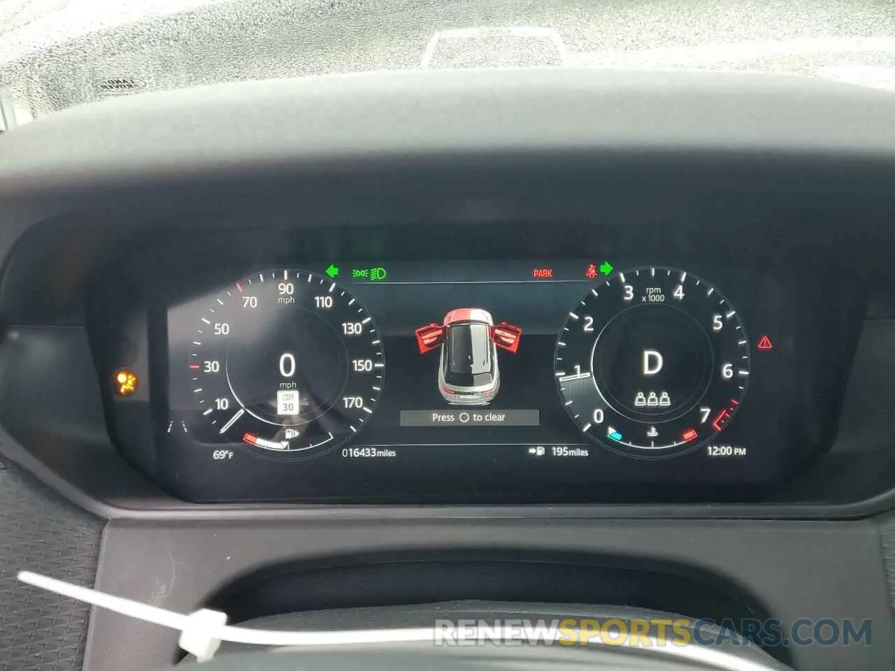 9 fotografías del automóvil dañado SALYT2EU2PA363799 LAND ROVER RANGEROVER 2023