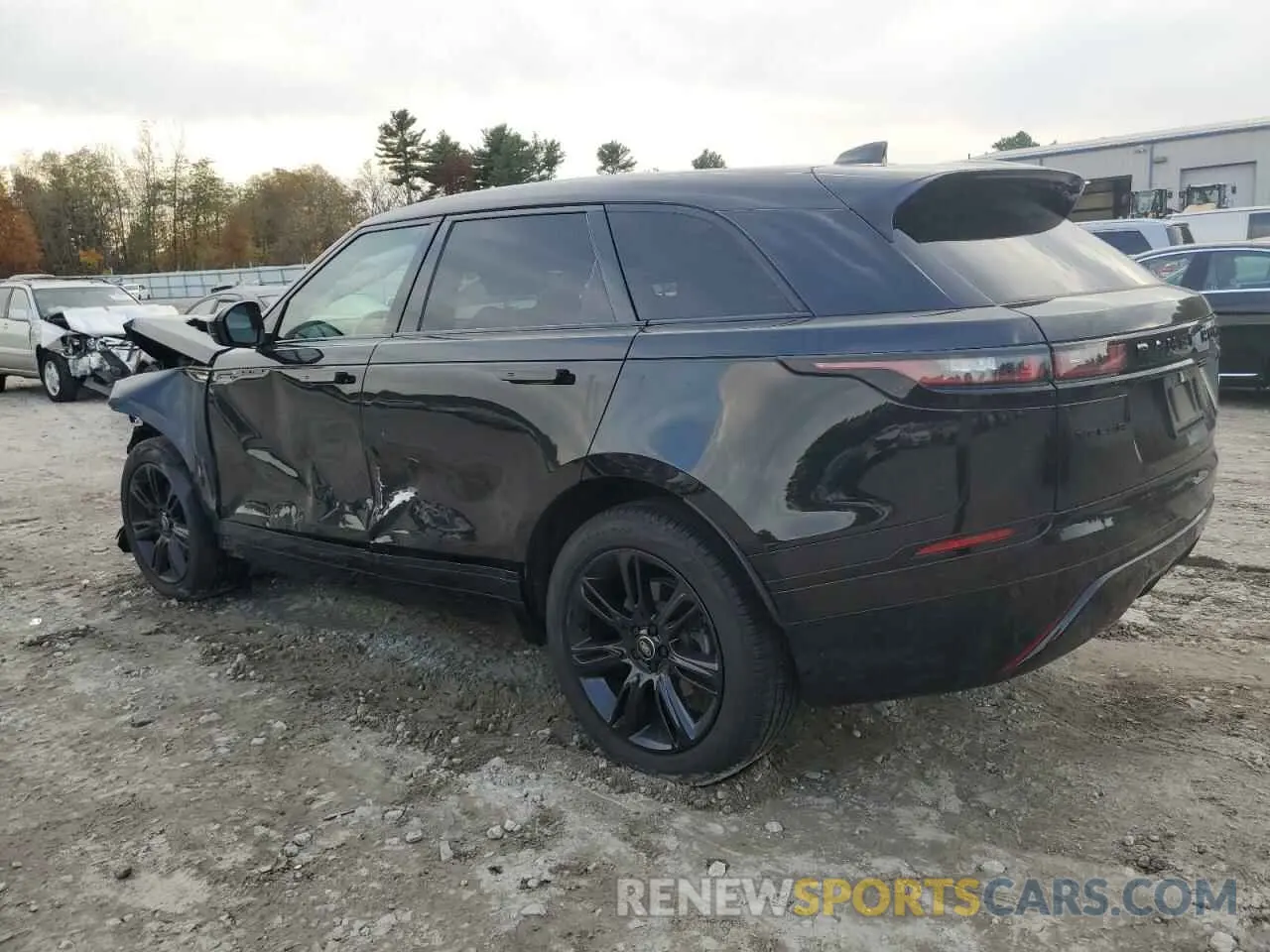 2 fotografías del automóvil dañado SALYT2EX3PA351333 LAND ROVER RANGEROVER 2023