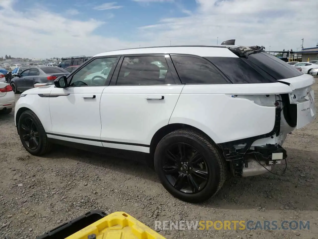 2 fotografías del automóvil dañado SALYT2EX3PA363398 LAND ROVER RANGEROVER 2023