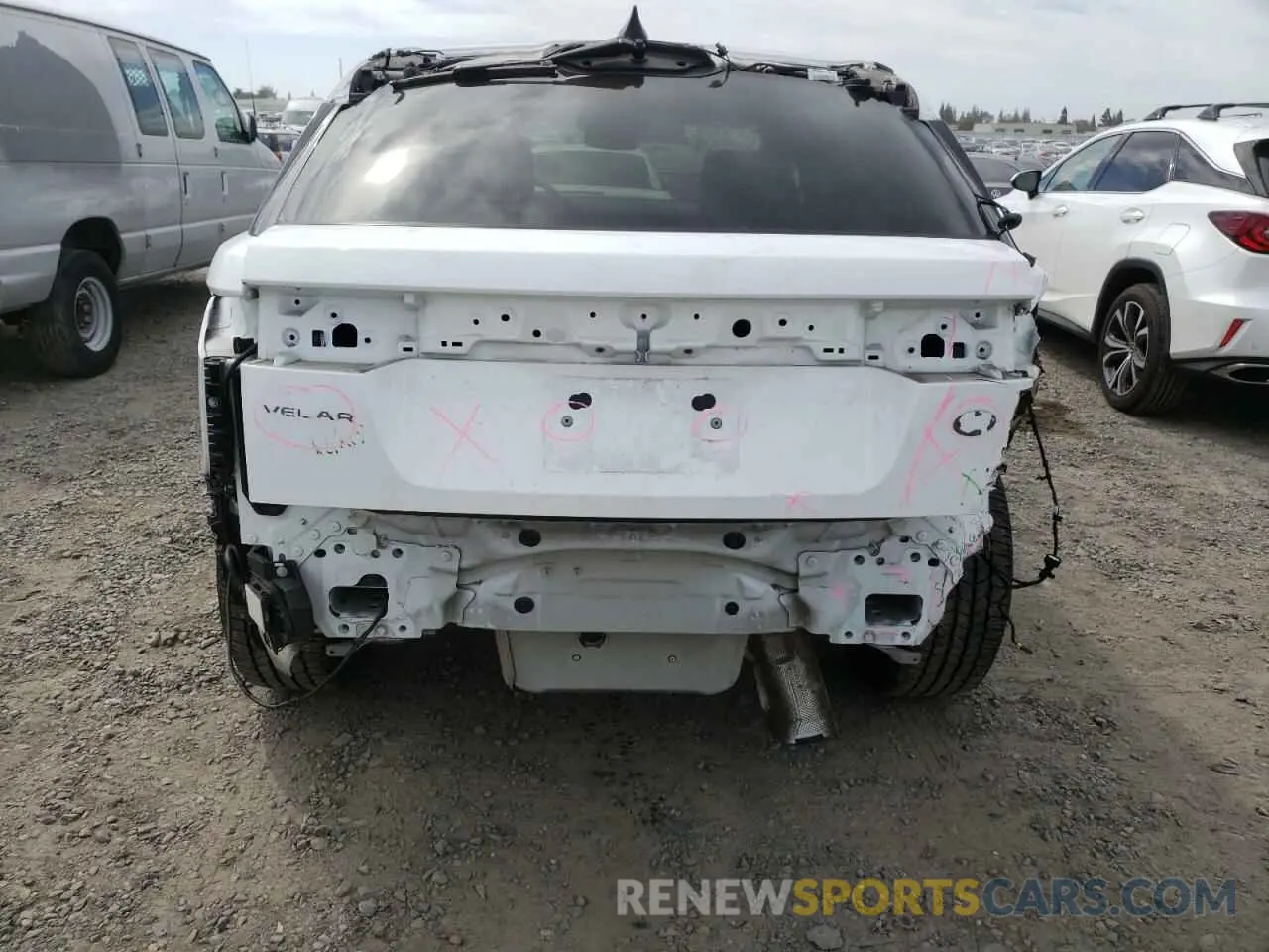 6 fotografías del automóvil dañado SALYT2EX3PA363398 LAND ROVER RANGEROVER 2023