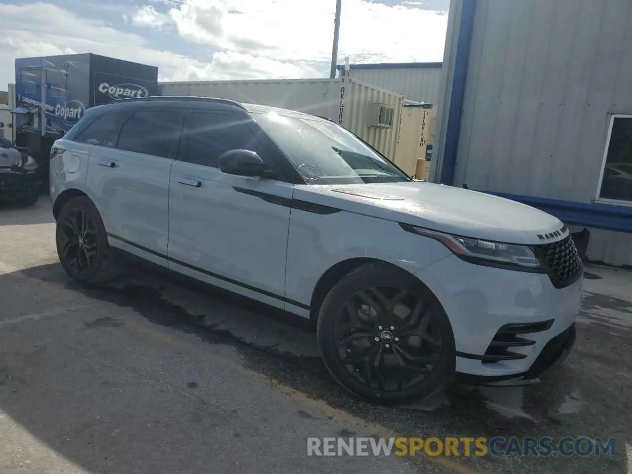 4 fotografías del automóvil dañado SALYV2FU4PA363053 LAND ROVER RANGEROVER 2023