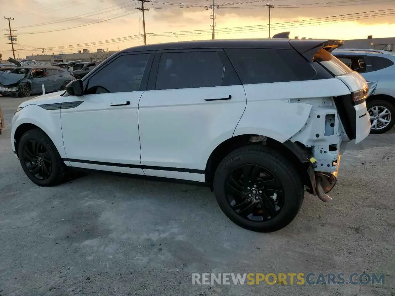 2 fotografías del automóvil dañado SALZJ2FXXPH199843 LAND ROVER RANGEROVER 2023