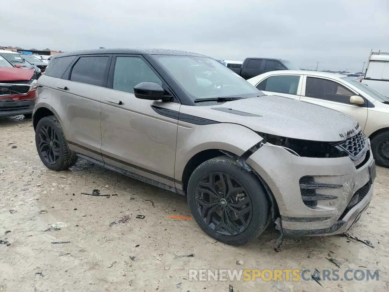4 fotografías del automóvil dañado SALZT2FX0PH180762 LAND ROVER RANGEROVER 2023