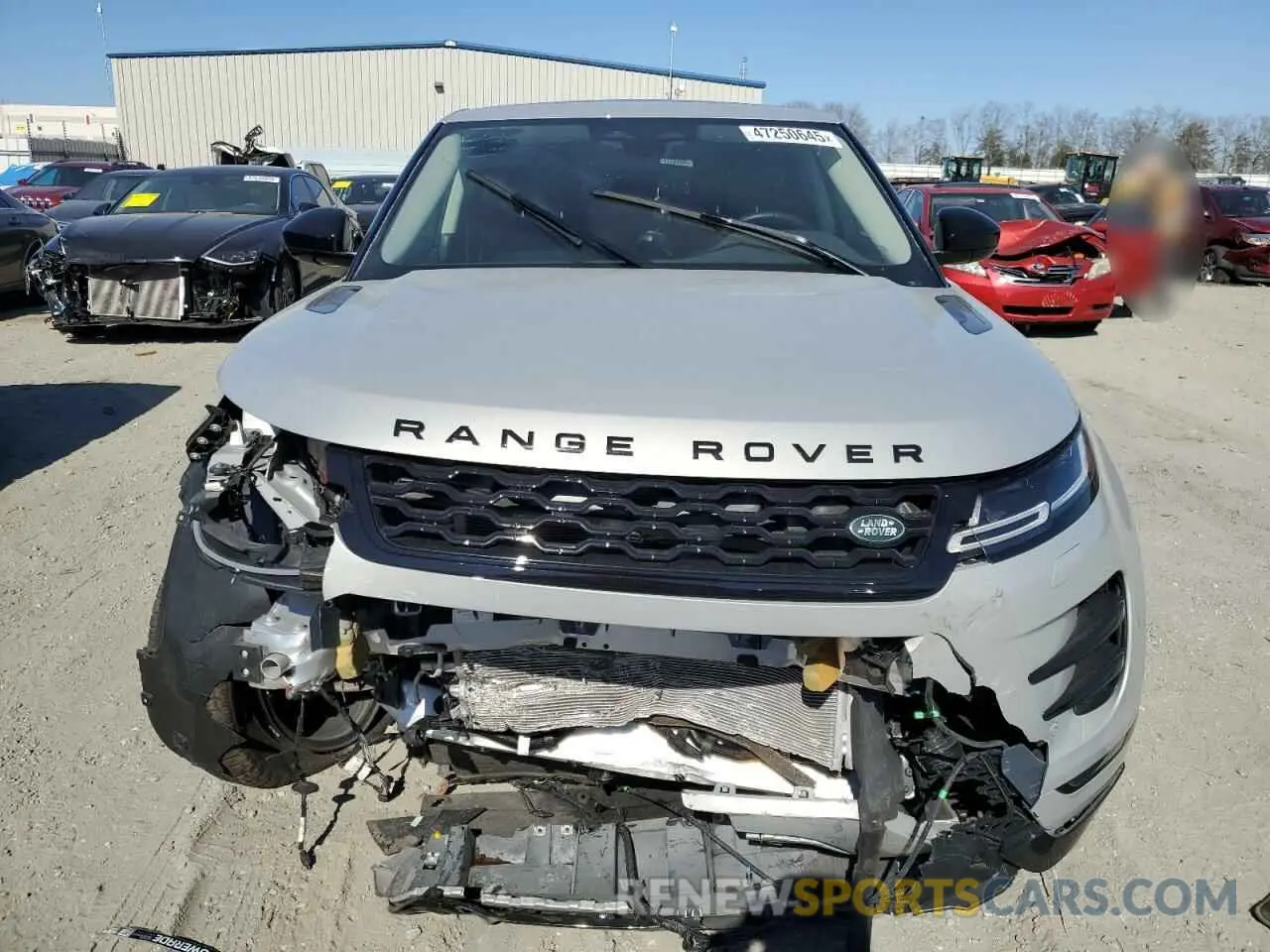 5 fotografías del automóvil dañado SALZW2GX0PH210963 LAND ROVER RANGEROVER 2023
