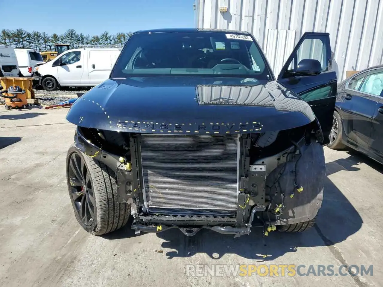 5 fotografías del automóvil dañado SAL1L9FU0RA410534 LAND ROVER RANGEROVER 2024