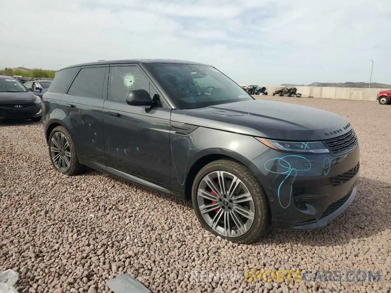 4 fotografías del automóvil dañado SAL1L9FU9RA199592 LAND ROVER RANGEROVER 2024