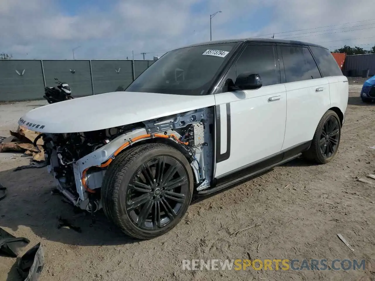 1 fotografías del automóvil dañado SALK19E98RA219404 LAND ROVER RANGEROVER 2024