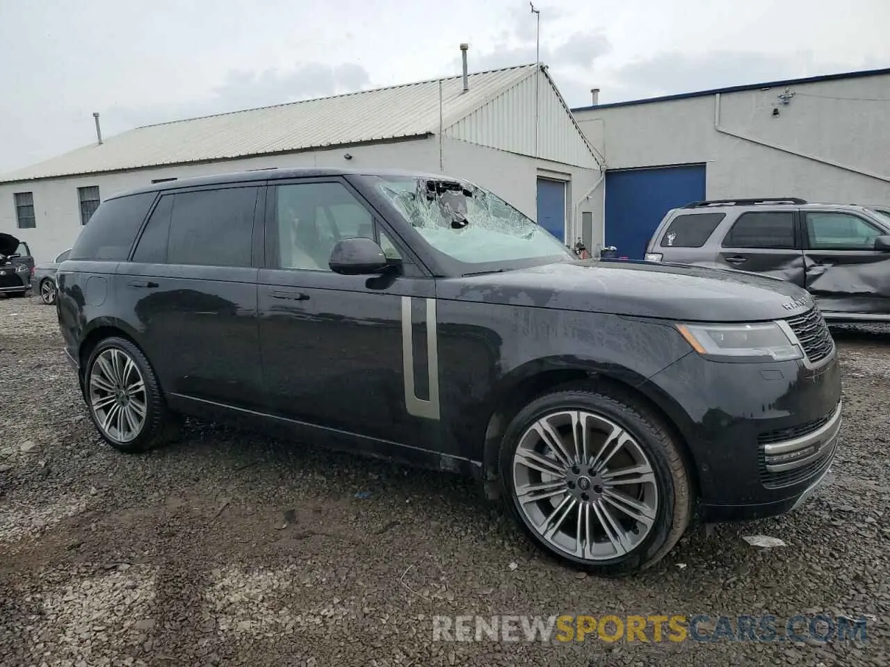 4 fotografías del automóvil dañado SALKPBE96RA203739 LAND ROVER RANGEROVER 2024