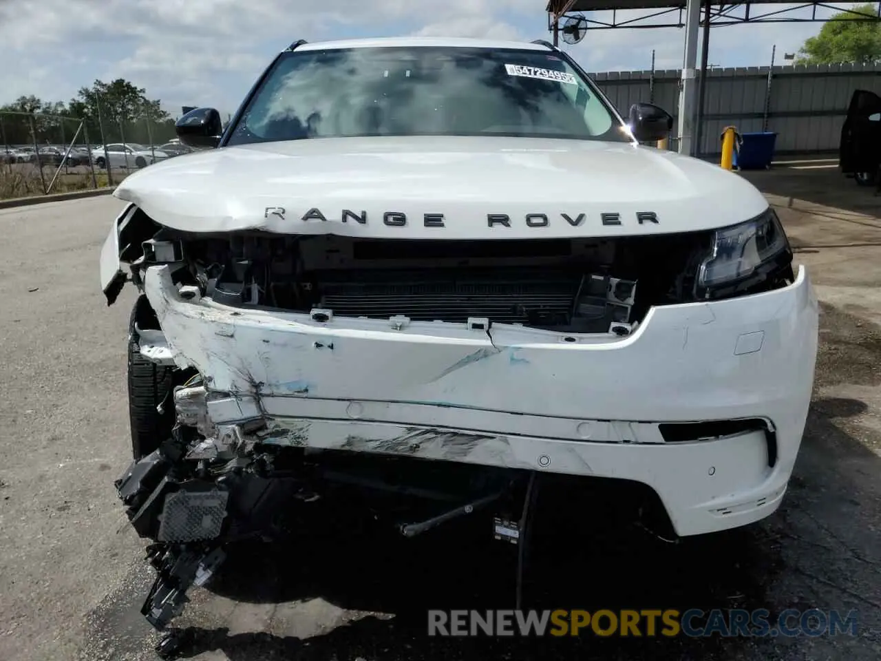 5 fotografías del automóvil dañado SALYJ2EX2RA386180 LAND ROVER RANGEROVER 2024