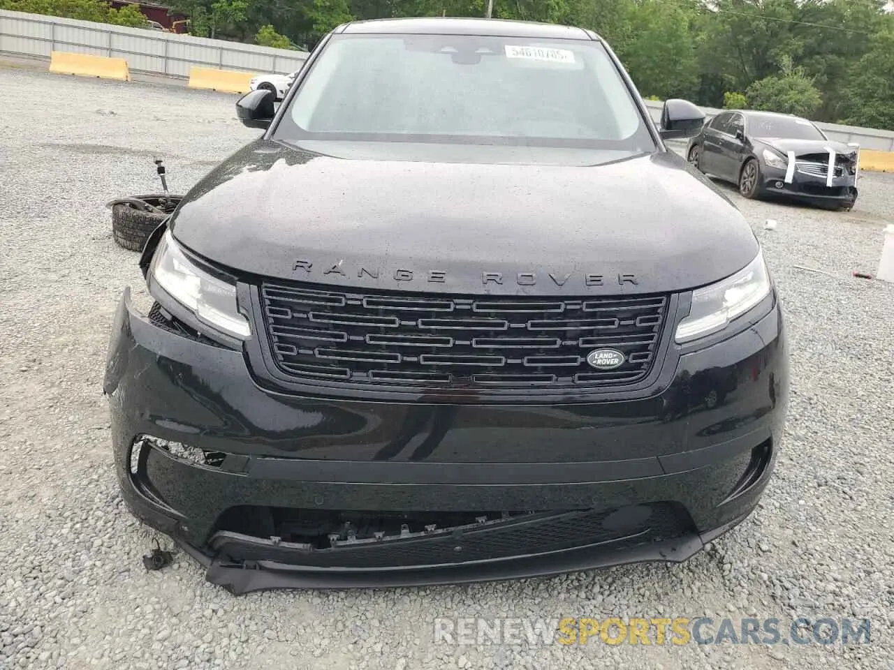 5 fotografías del automóvil dañado SALYJ2EX3RA388388 LAND ROVER RANGEROVER 2024
