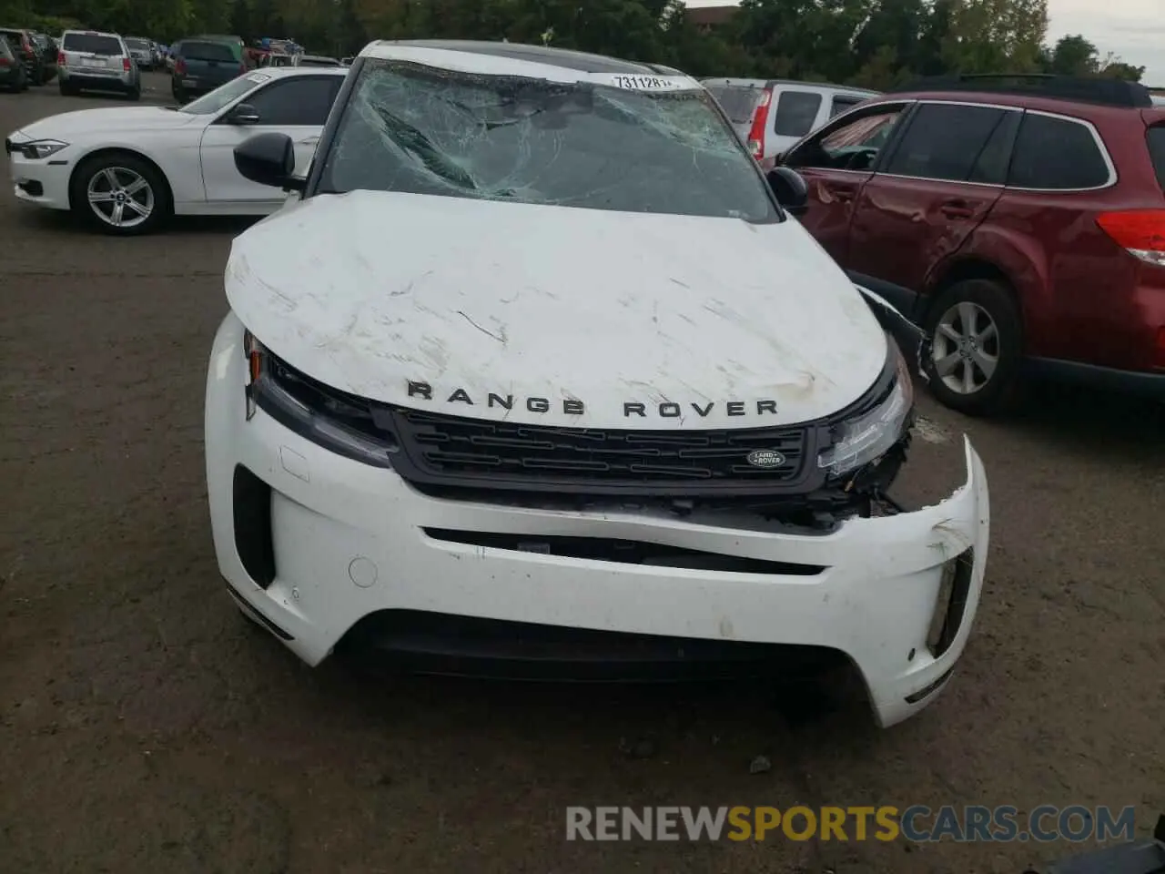 5 fotografías del automóvil dañado SALZJ2FX4RH233648 LAND ROVER RANGEROVER 2024