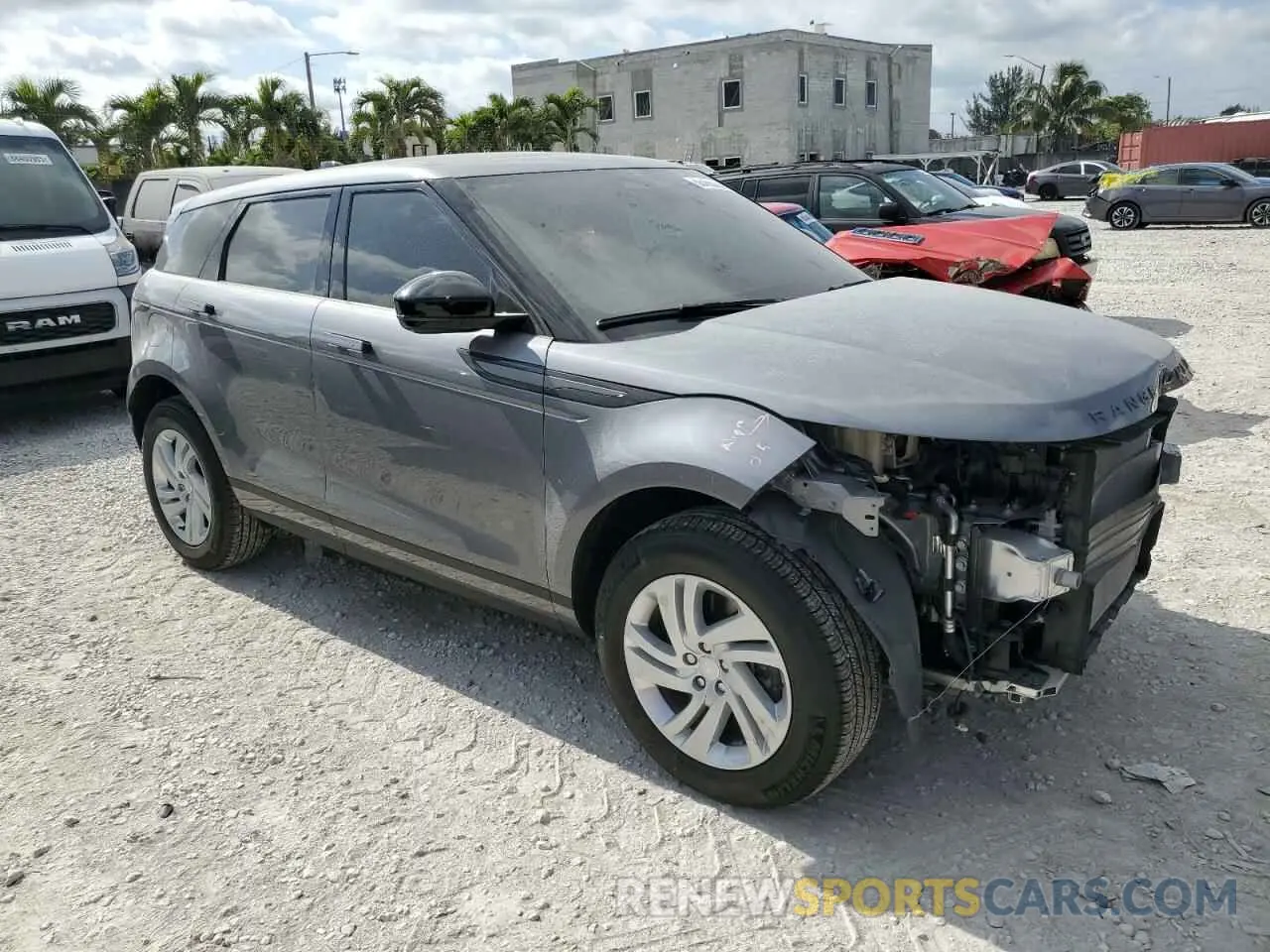 4 fotografías del automóvil dañado SALZJ2FX8RH232809 LAND ROVER RANGEROVER 2024