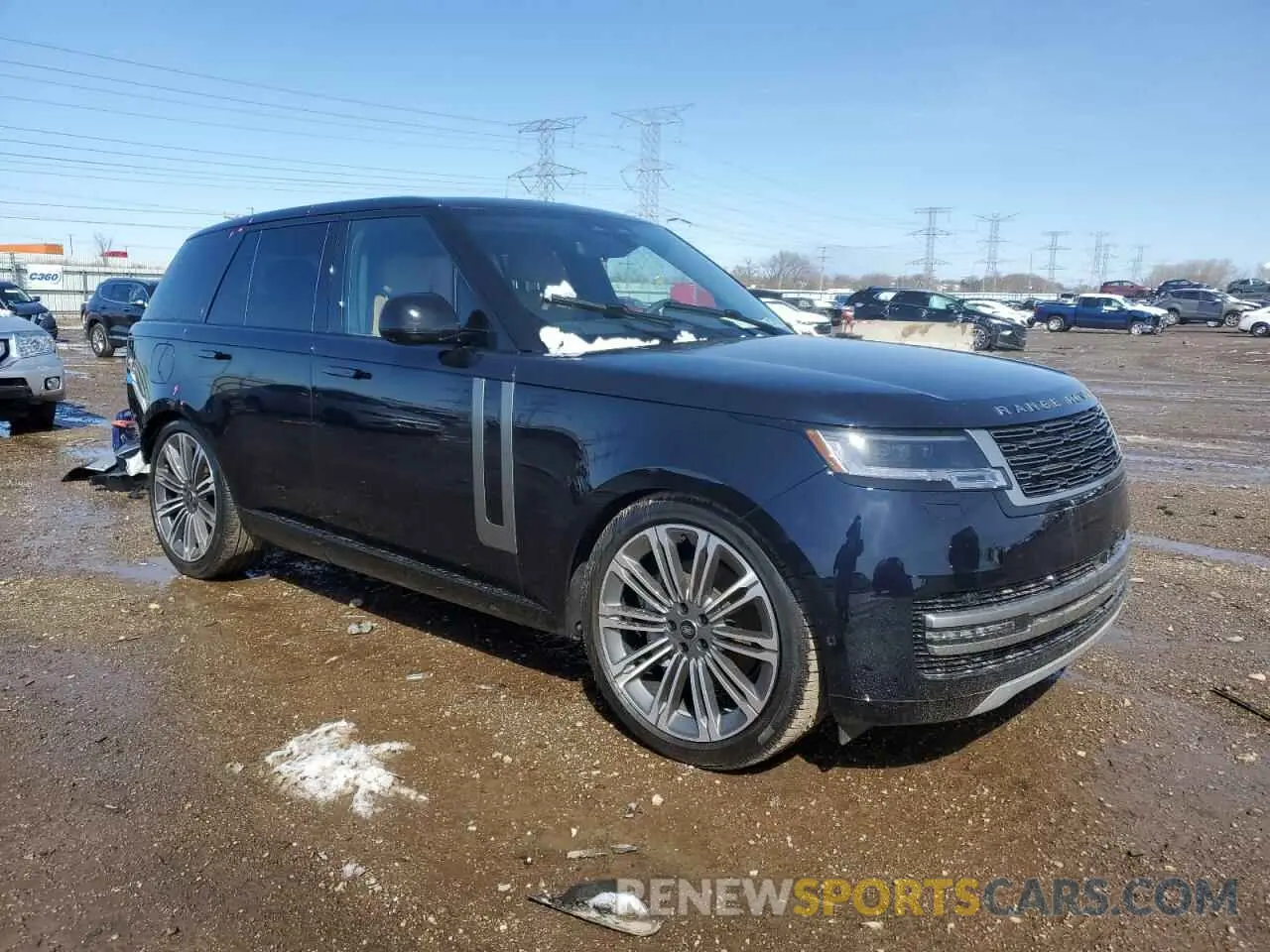 4 fotografías del automóvil dañado SALKP9FU2SA283638 LAND ROVER RANGEROVER 2025