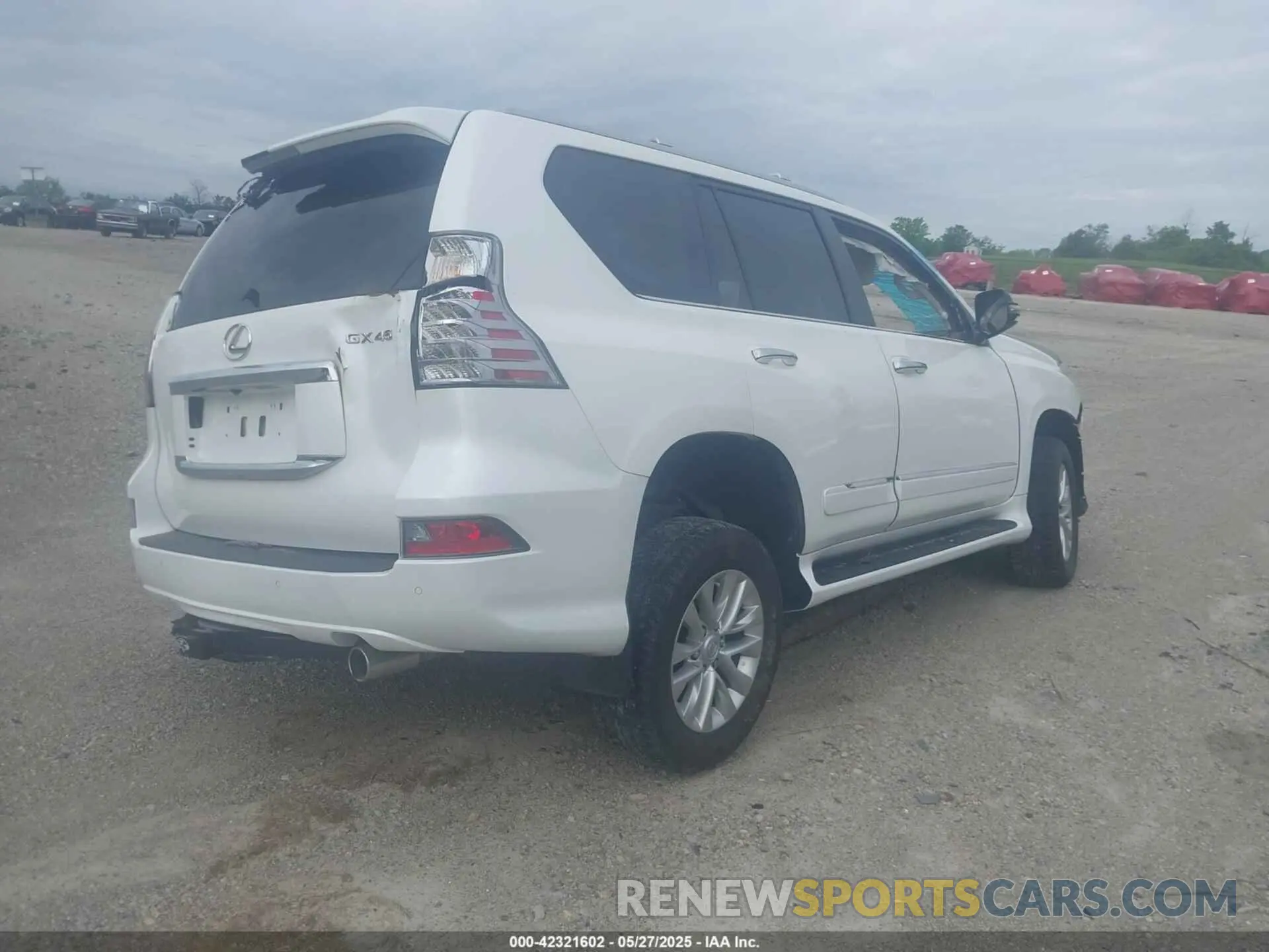 4 fotografías del automóvil dañado JTJBM7FX4K5240178 LEXUS 460 2019