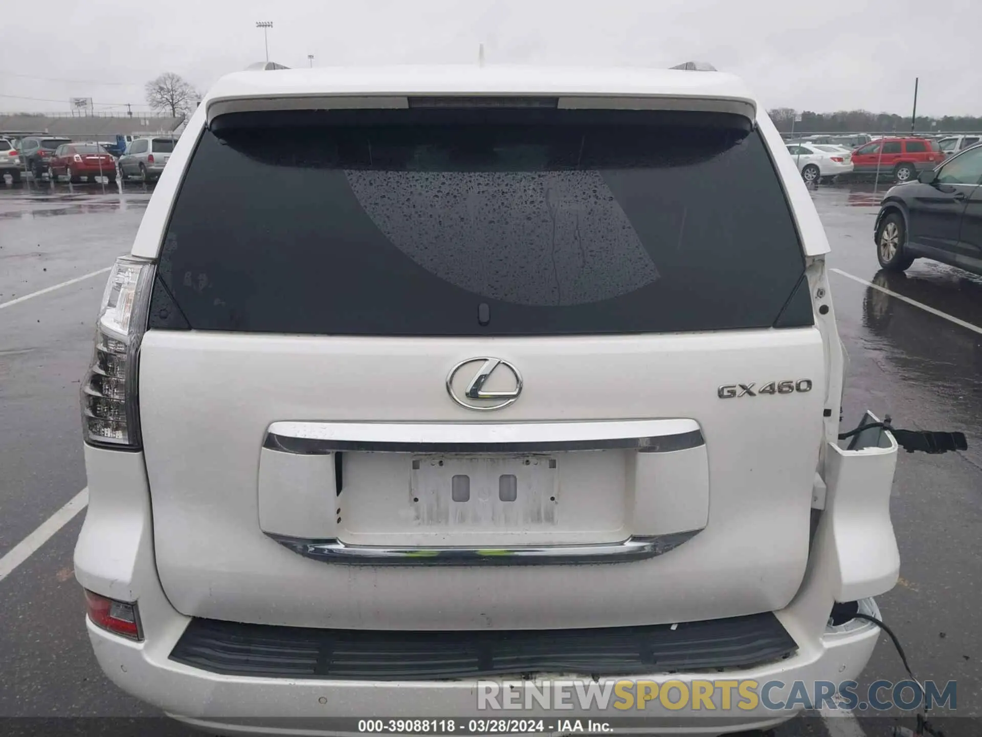 15 fotografías del automóvil dañado JTJBM7FX9K5224056 LEXUS 460 2019