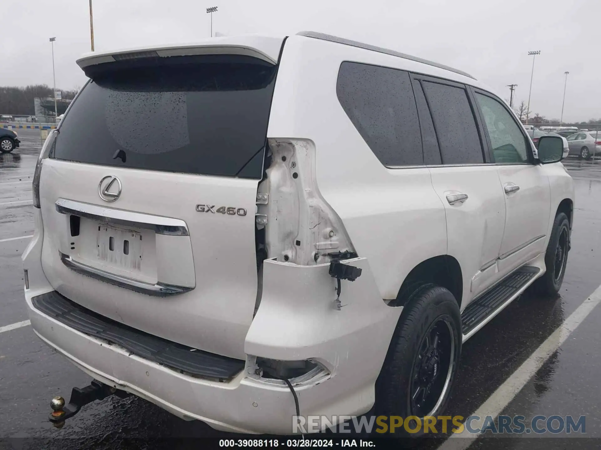 4 fotografías del automóvil dañado JTJBM7FX9K5224056 LEXUS 460 2019