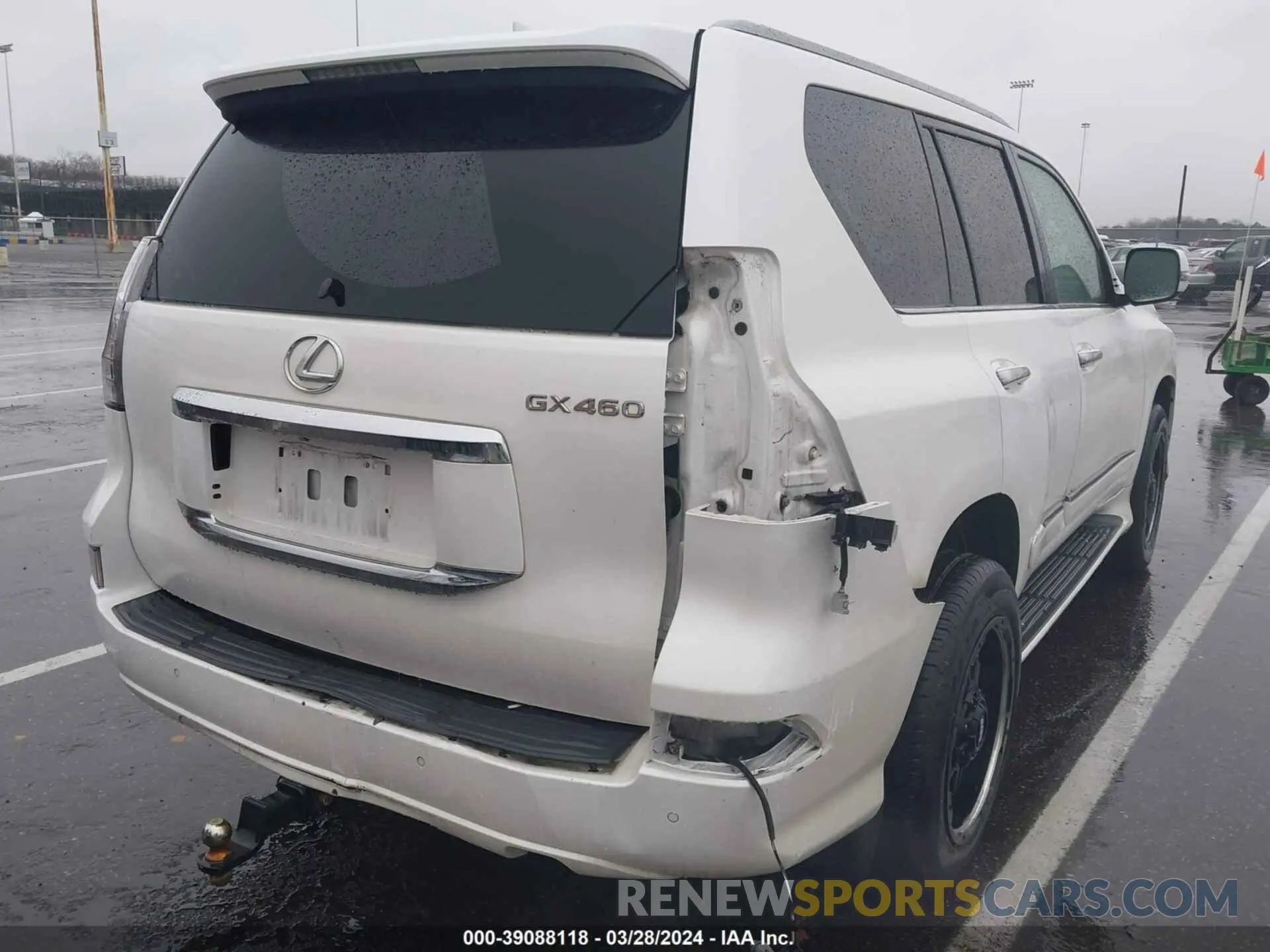 6 fotografías del automóvil dañado JTJBM7FX9K5224056 LEXUS 460 2019