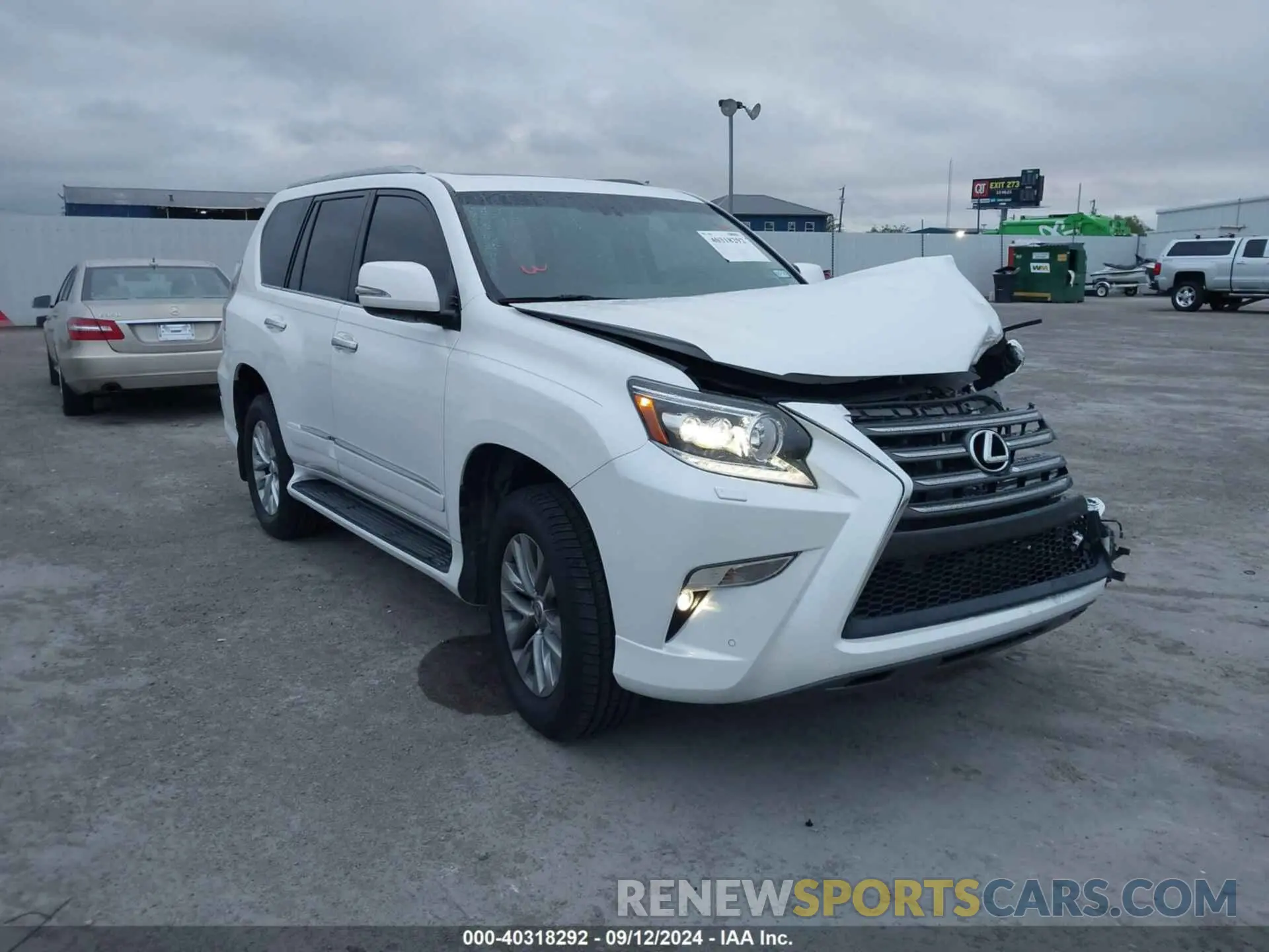 1 fotografías del automóvil dañado JTJBM7FXXK5224356 LEXUS 460 2019