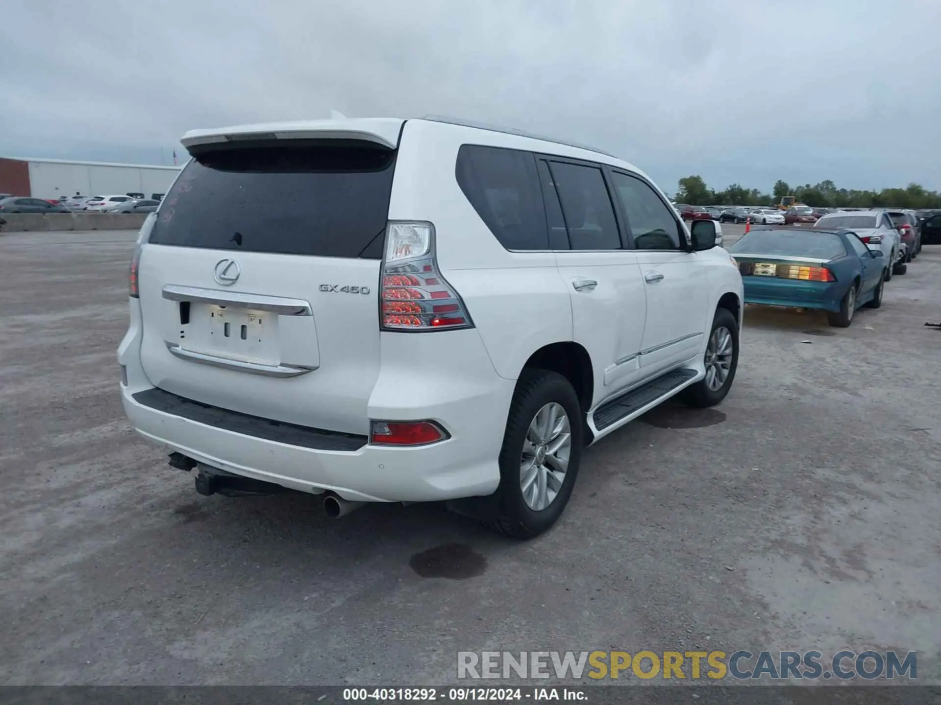 4 fotografías del automóvil dañado JTJBM7FXXK5224356 LEXUS 460 2019
