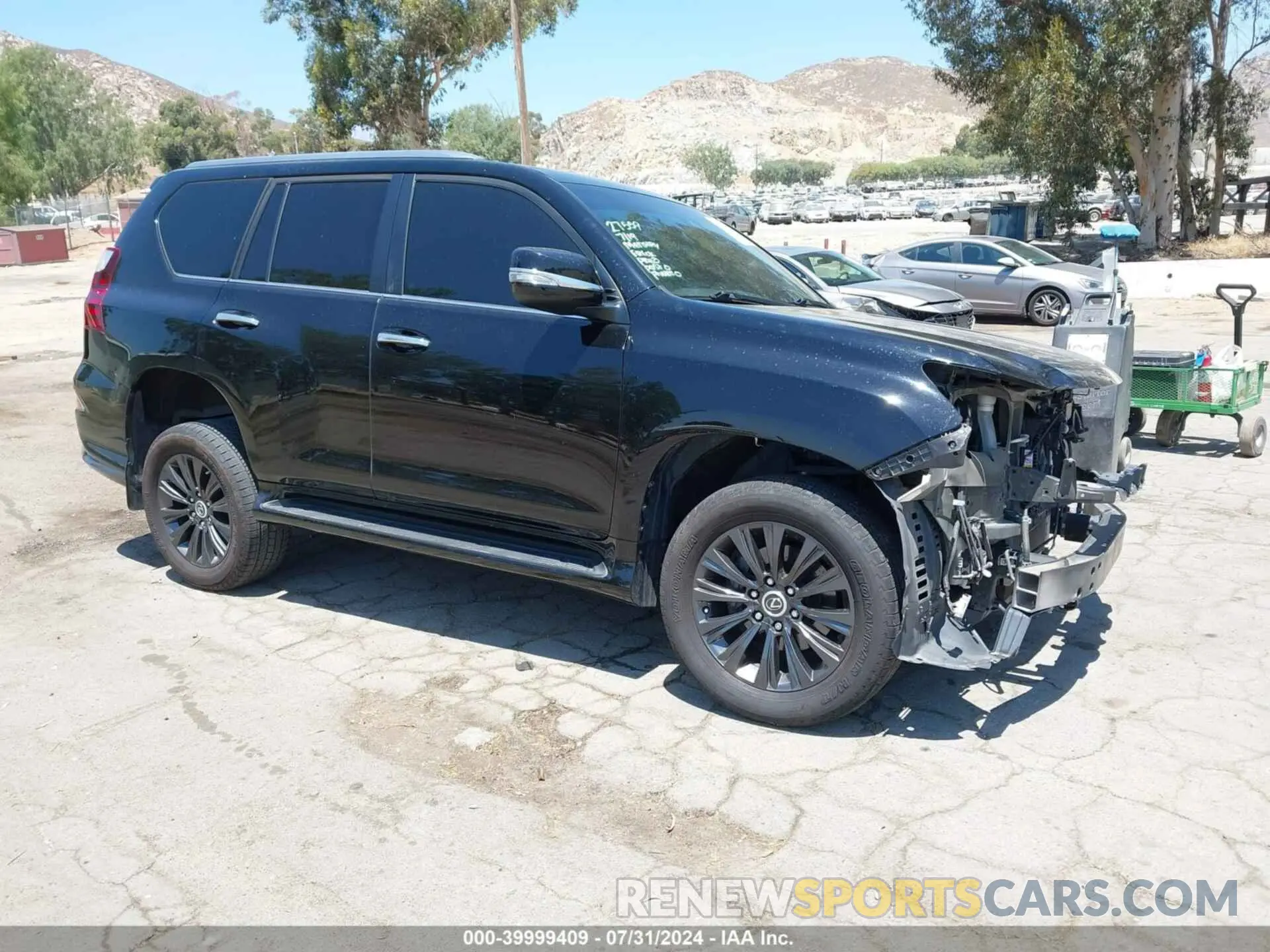 1 fotografías del automóvil dañado JTJAM7BX7L5254028 LEXUS 460 2020