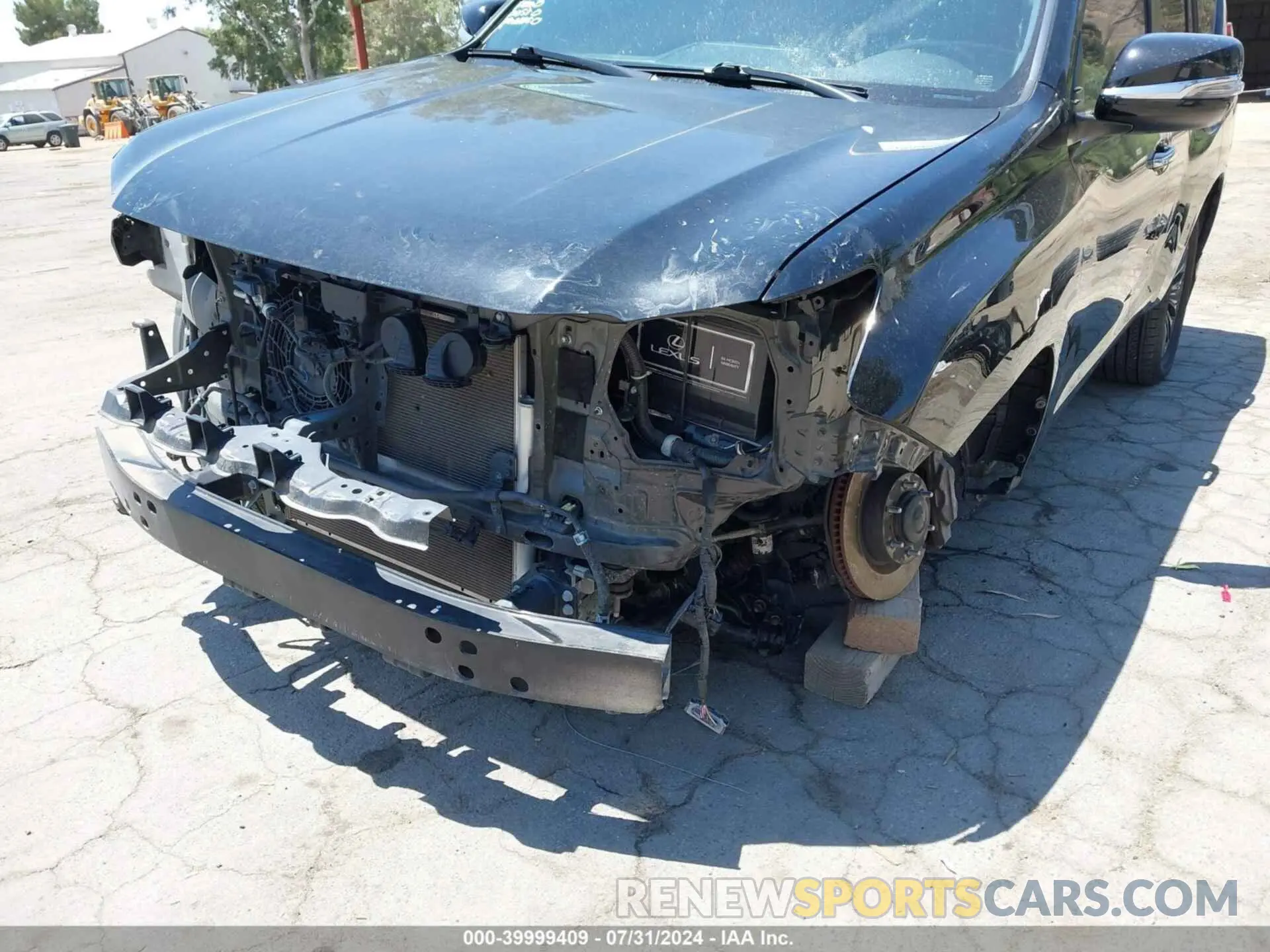 6 fotografías del automóvil dañado JTJAM7BX7L5254028 LEXUS 460 2020