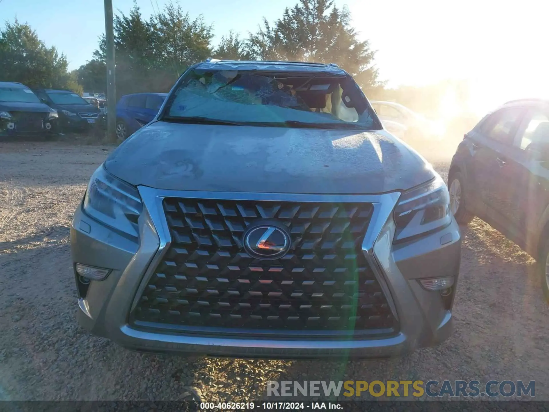 11 fotografías del automóvil dañado JTJAM7BX7L5256328 LEXUS 460 2020