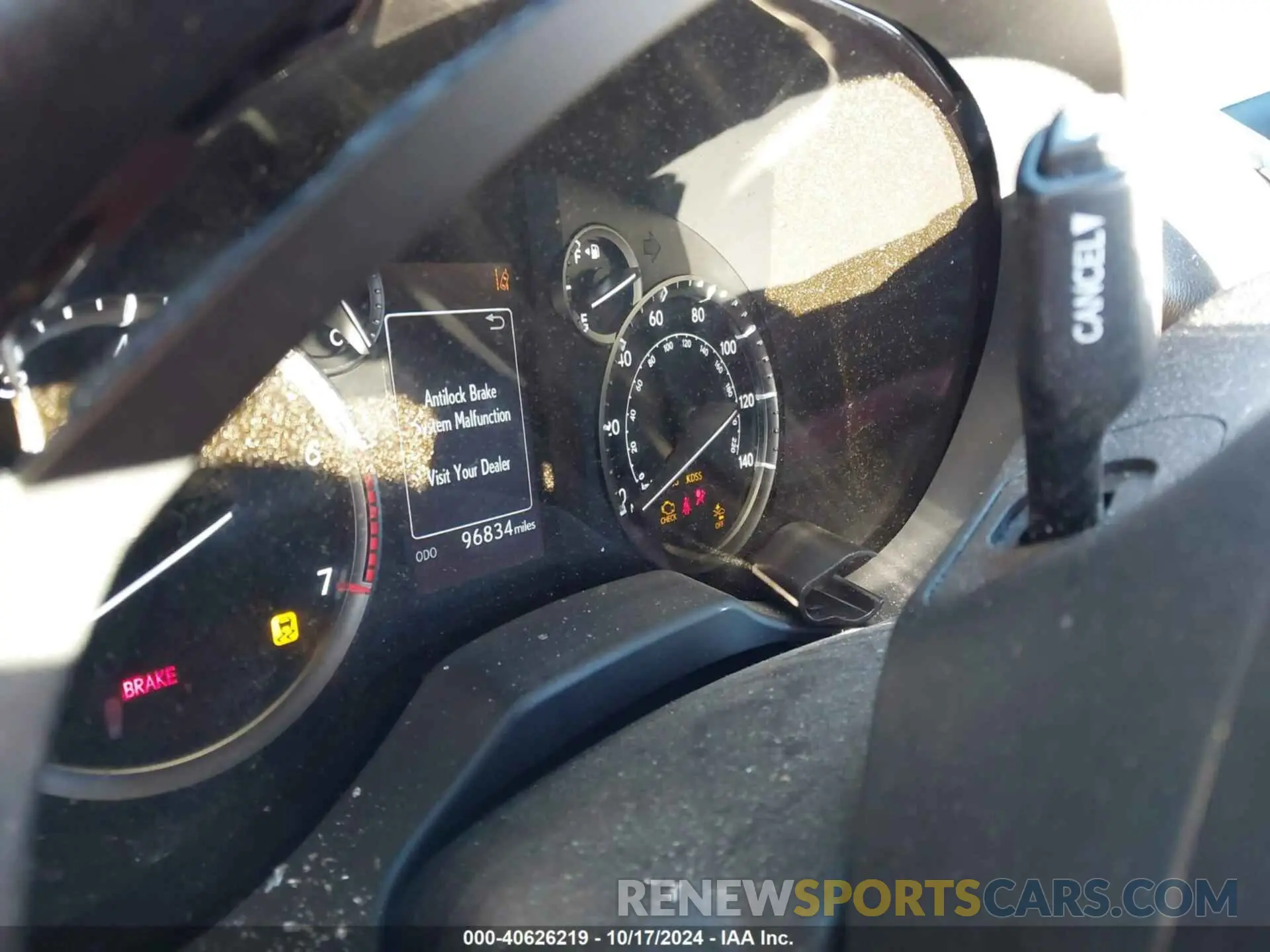 7 fotografías del automóvil dañado JTJAM7BX7L5256328 LEXUS 460 2020