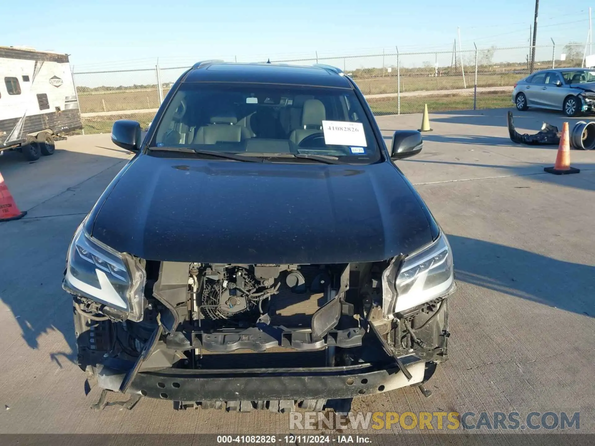 12 fotografías del automóvil dañado JTJAM7BX7M5303567 LEXUS 460 2021