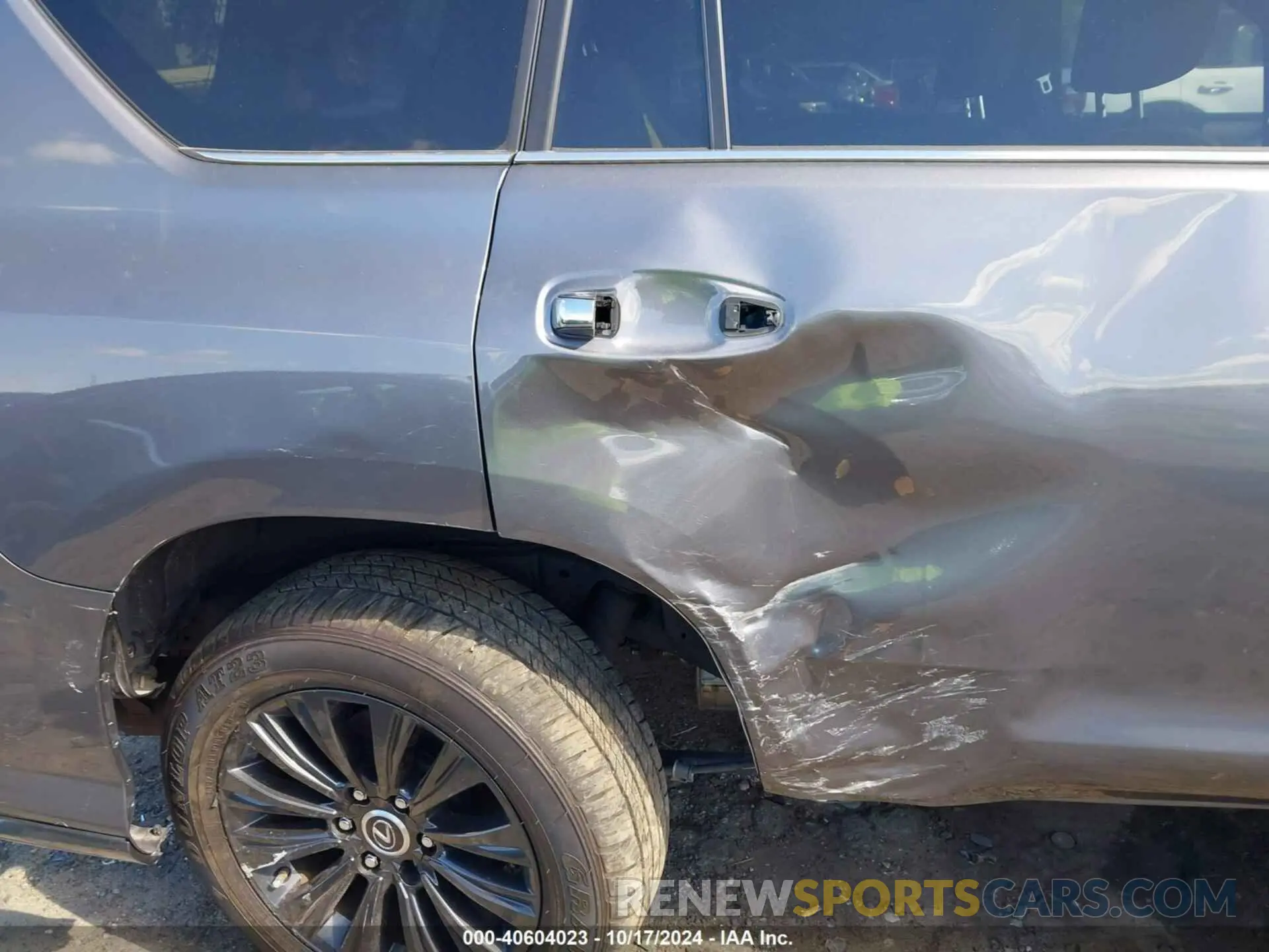 5 fotografías del automóvil dañado JTJAM7BX5P5349693 LEXUS 460 2023
