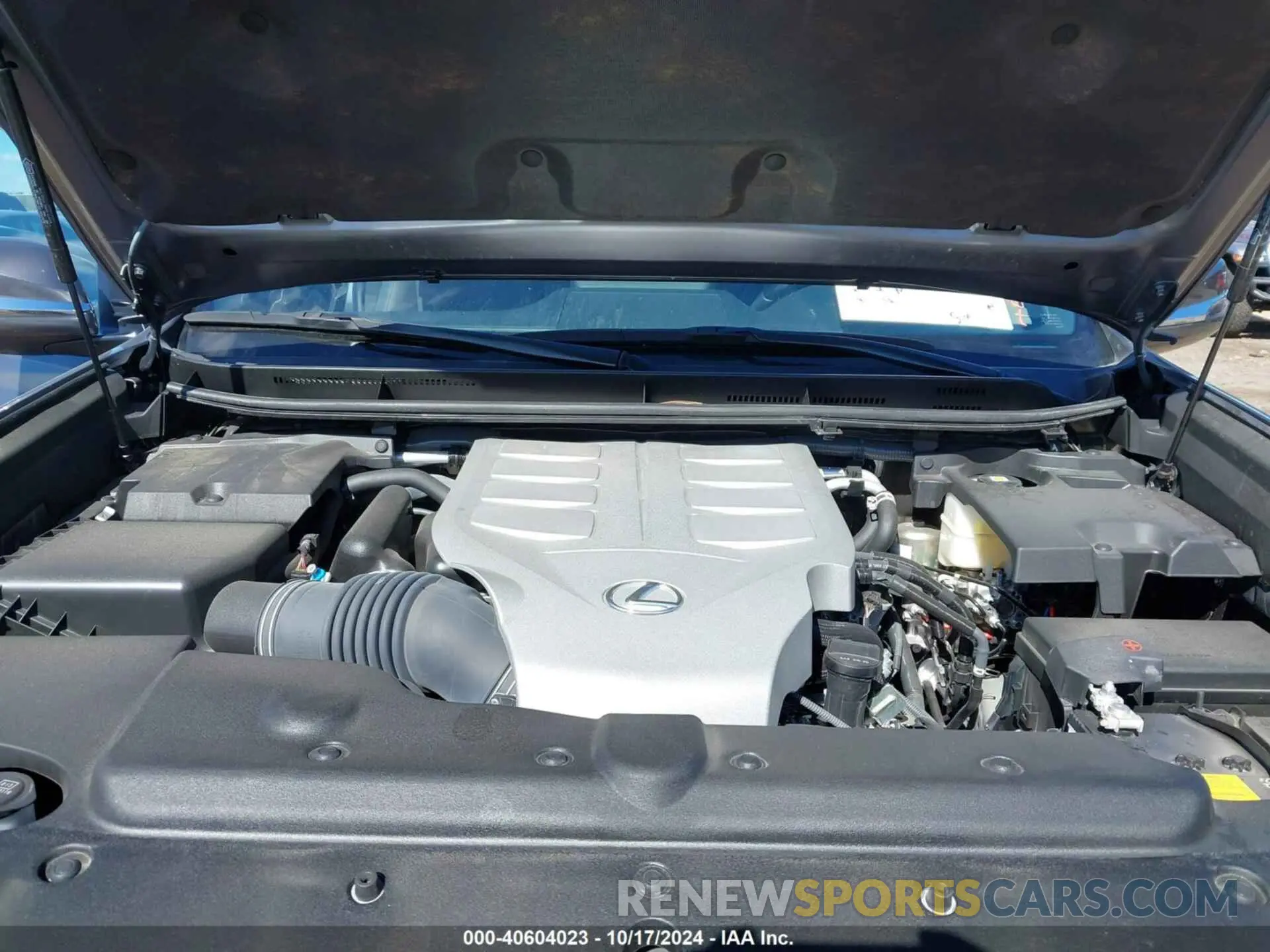 9 fotografías del automóvil dañado JTJAM7BX5P5349693 LEXUS 460 2023