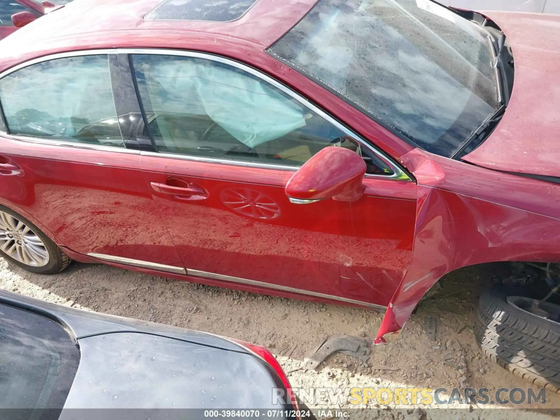 13 fotografías del automóvil dañado JTHBK1GG0E2146162 LEXUS ES 2014
