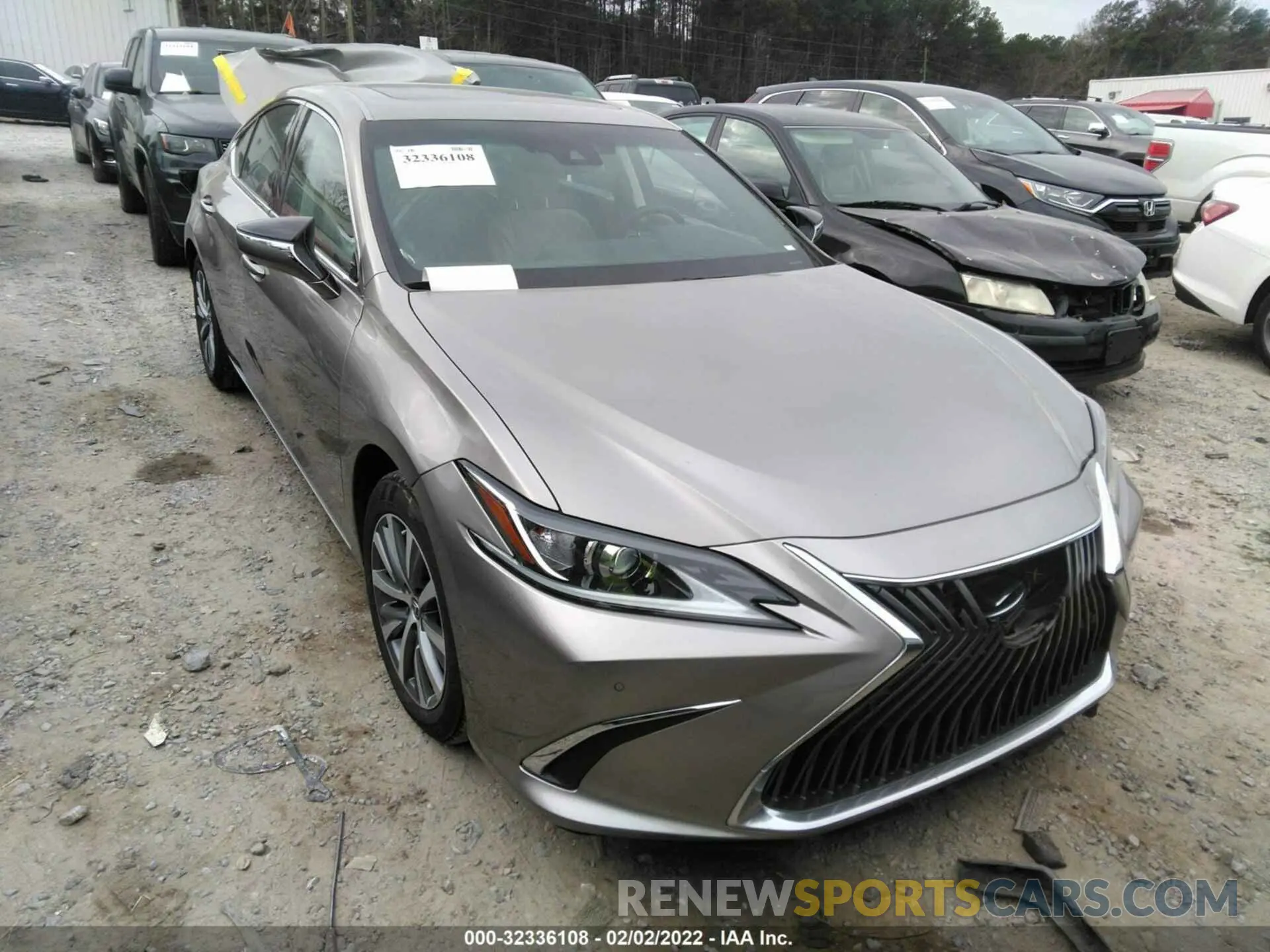 1 fotografías del automóvil dañado 58ABZ1B10KU021375 LEXUS ES 2019