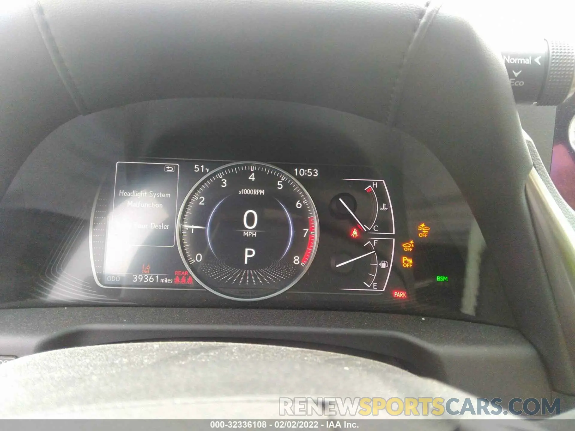 7 fotografías del automóvil dañado 58ABZ1B10KU021375 LEXUS ES 2019