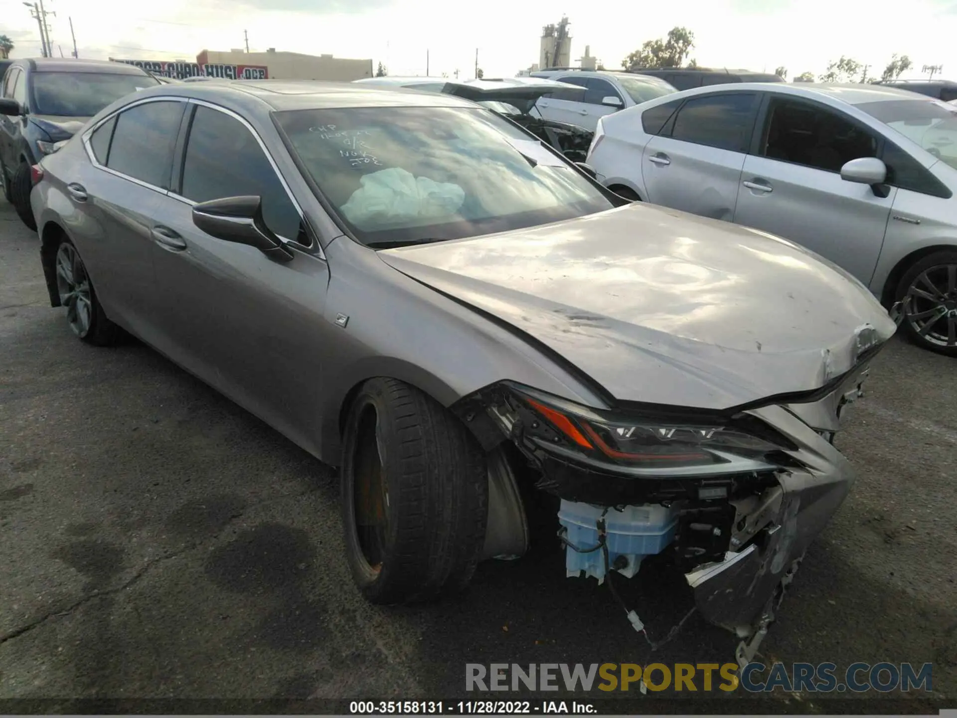 1 fotografías del automóvil dañado 58ABZ1B10KU027600 LEXUS ES 2019