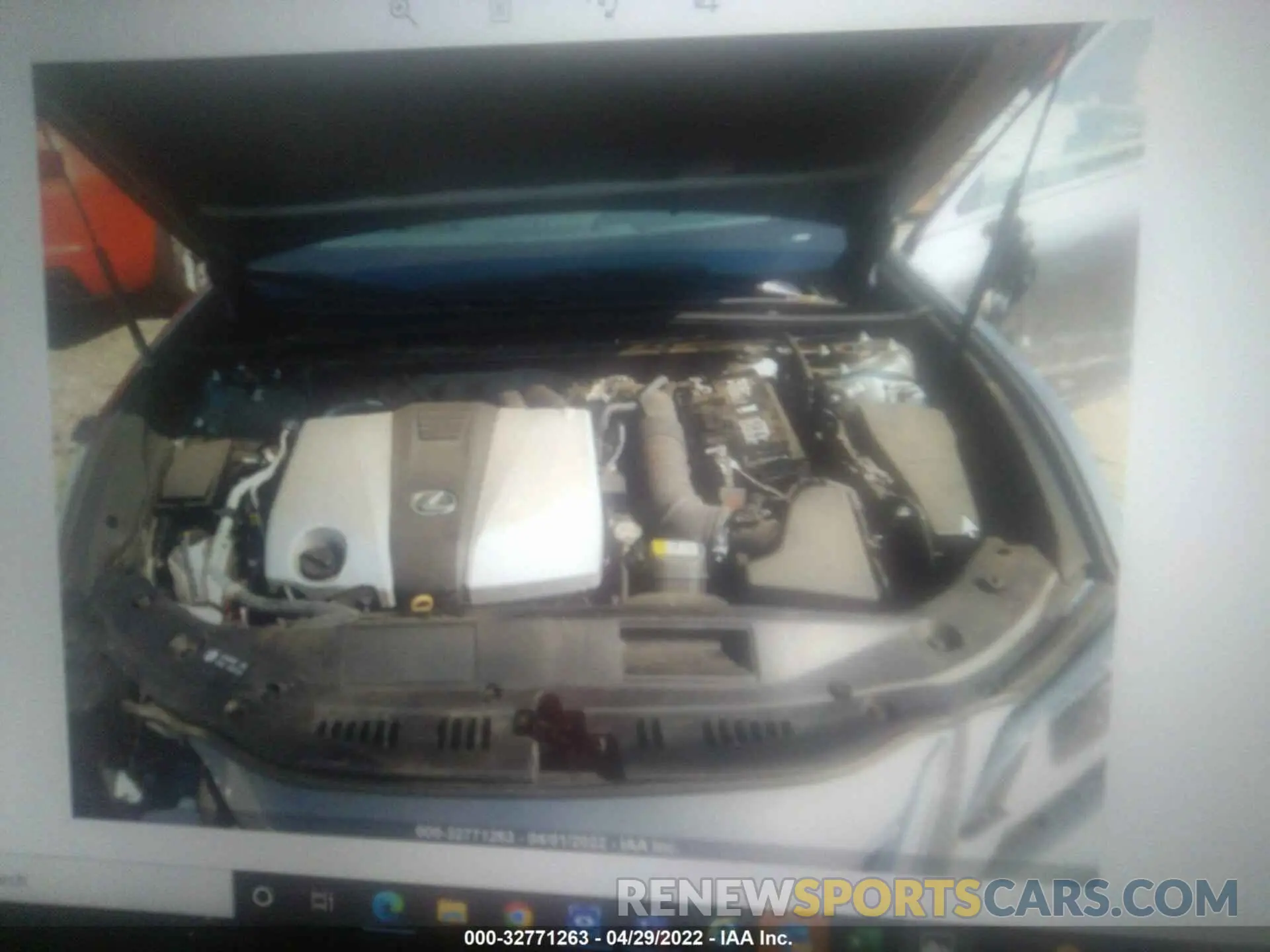 10 fotografías del automóvil dañado 58ABZ1B10KU048043 LEXUS ES 2019