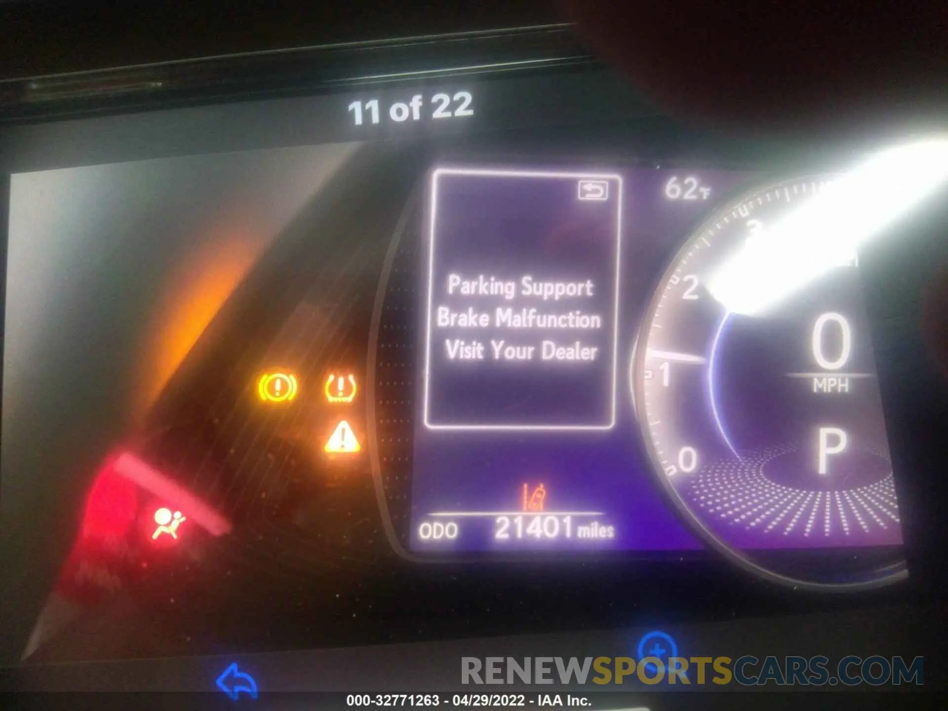 7 fotografías del automóvil dañado 58ABZ1B10KU048043 LEXUS ES 2019