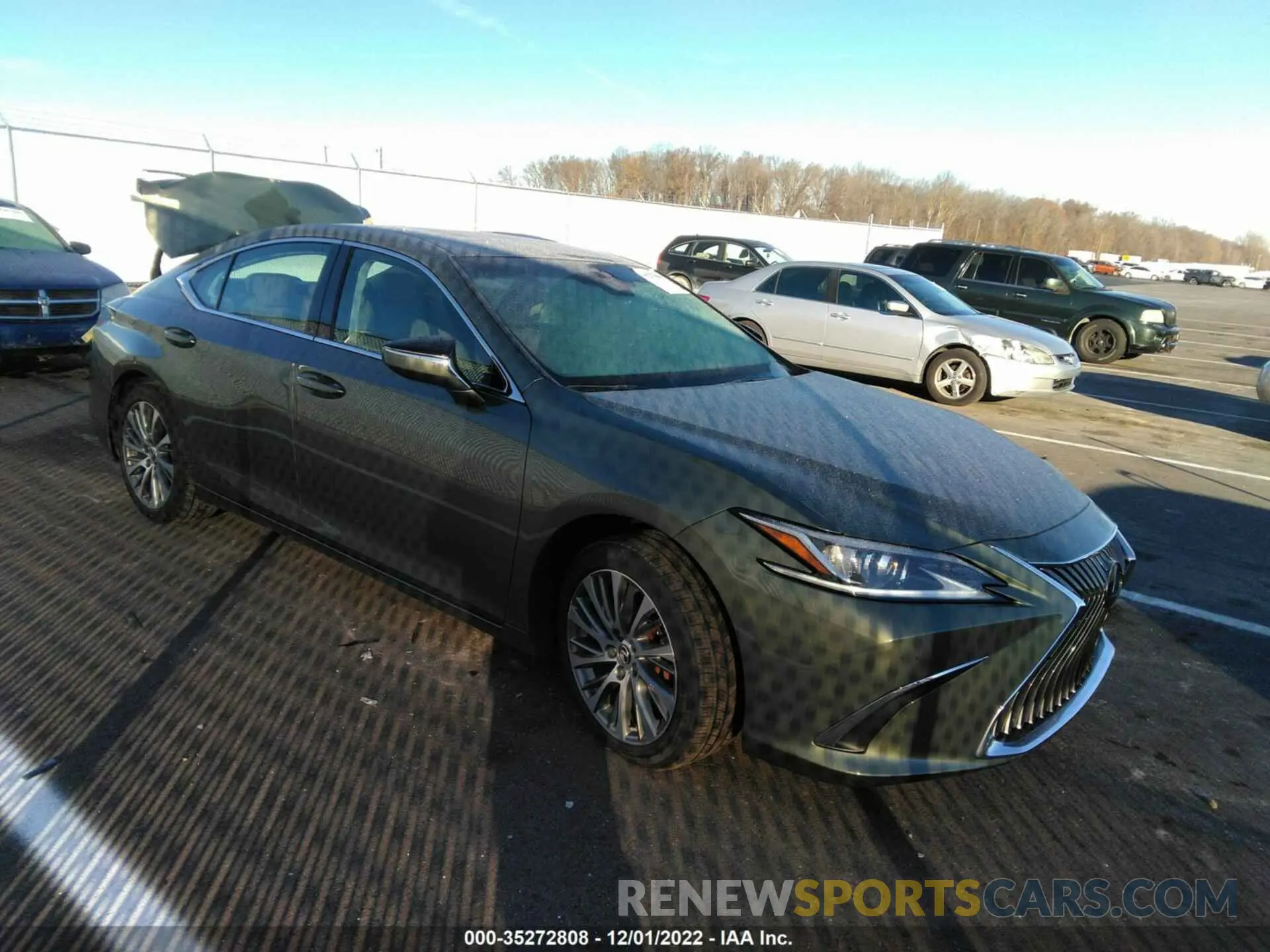 1 fotografías del automóvil dañado 58ABZ1B11KU007260 LEXUS ES 2019