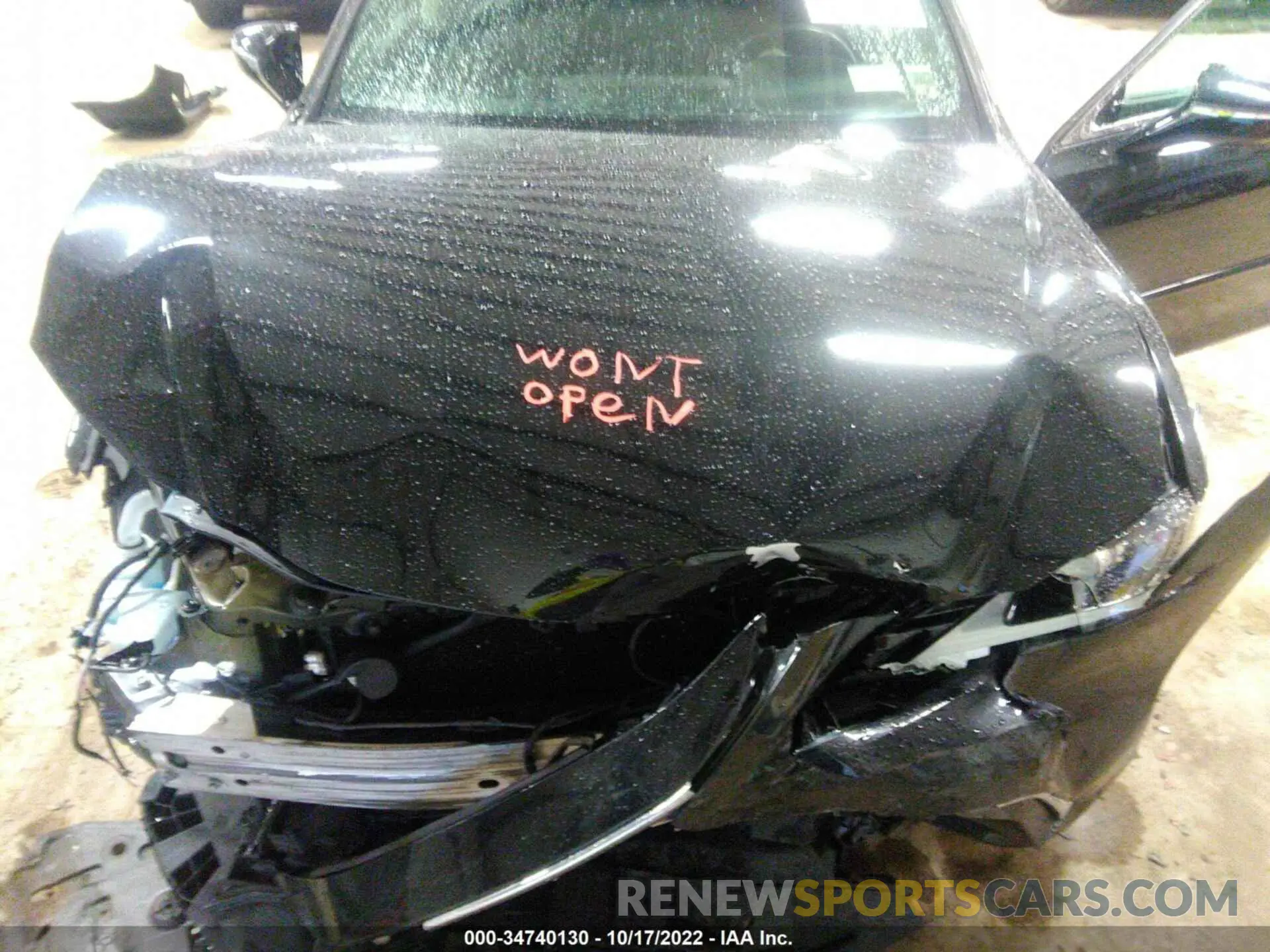 10 fotografías del automóvil dañado 58ABZ1B12KU012144 LEXUS ES 2019